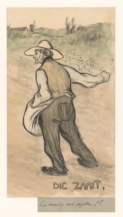He Who Sows, [Shall Reap] by Jan de Waardt