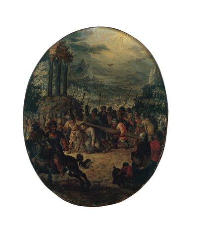 Christ on the Road to Calvary by Jan the Elder Brueghel