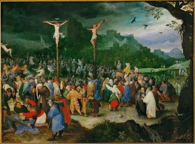 Crucifixion by Jan the Elder Brueghel