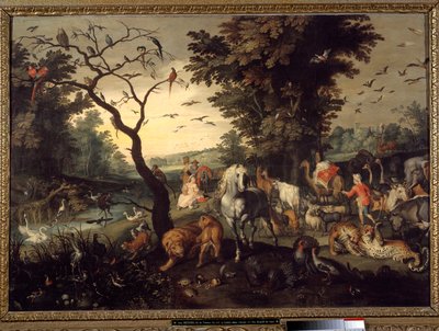 Entrance into the Ark by Jan the Elder Brueghel
