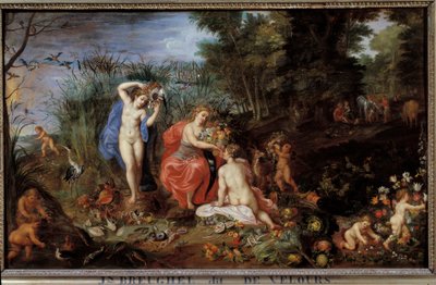 The four elements by Jan the Elder Brueghel
