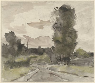 Landscape with Road by Jan van Essen