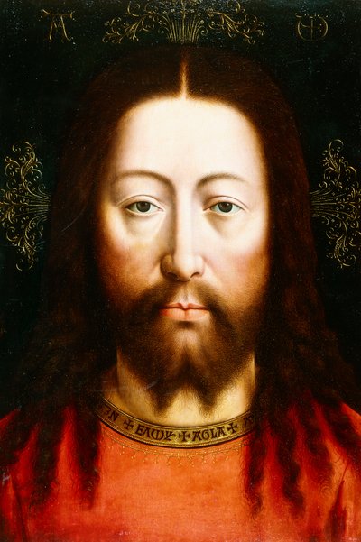 A Triptych with Christ as Salvator Mundi by Jan van Eyck