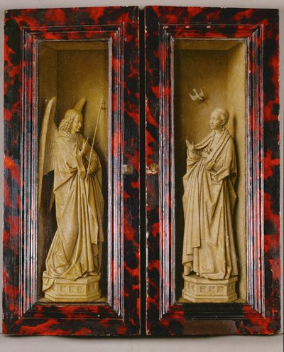 Annunciation by Jan van Eyck
