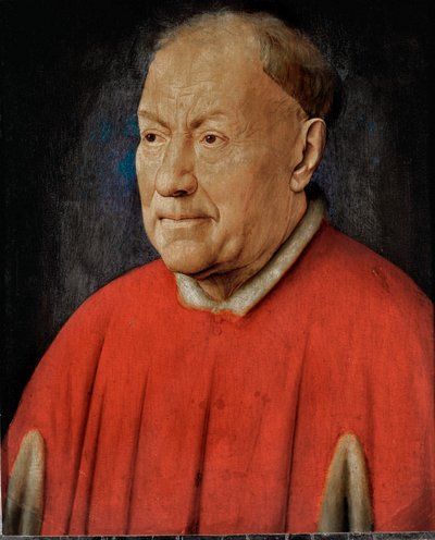 Cardinal Niccolo Albergati, Papal envoy in the Spanish Netherlands by Jan van Eyck