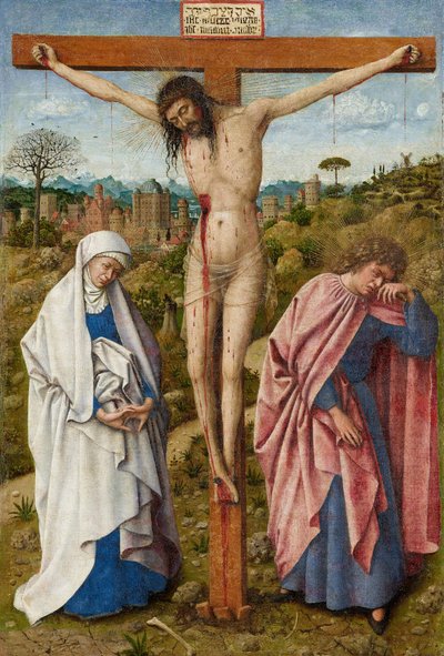 The Crucifixion of Christ by Jan van Eyck