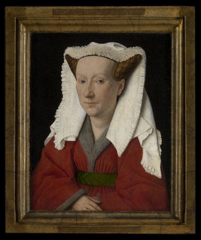 Portrait of Margareta van Eyck by Jan van Eyck