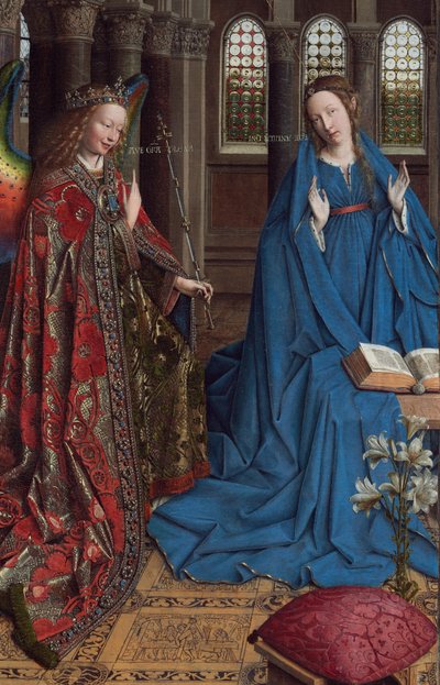 The Annunciation by Jan van Eyck