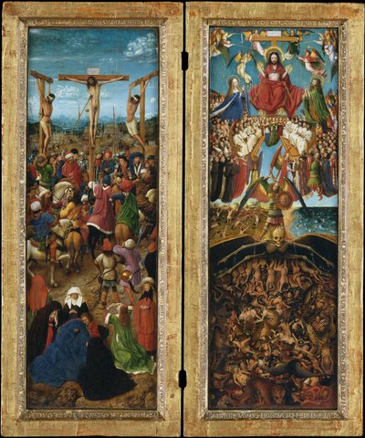 The Crucifixion; The Last Judgment by Jan van Eyck