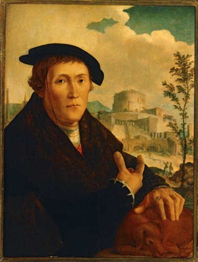 A Humanist by Jan van Scorel