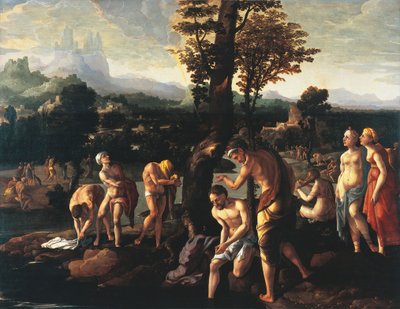 Baptism of Christ by Jan van Scorel