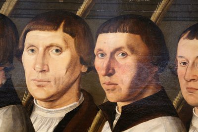 Group Portrait of the Jerusalem Pilgrims by Jan van Scorel