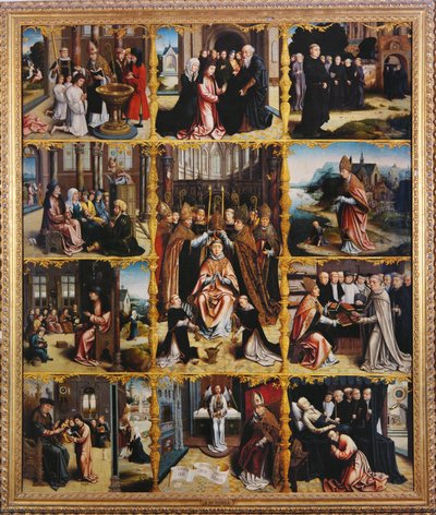 Saint Augustine Altar by Jan van Scorel