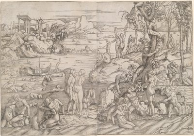 The Deluge by Jan van Scorel