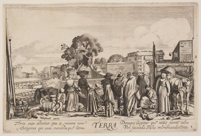 Earth, from The Four Elements by Jan van de Velde II