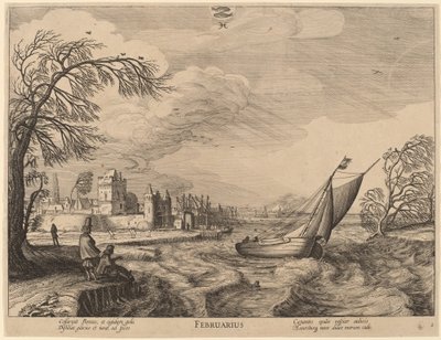 February by Jan van de Velde II