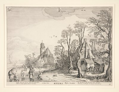 Winter, from a Series of the Four Seasons by Jan van de Velde II