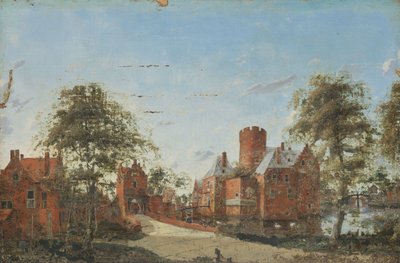 Loenersloot Castle on the Angstel by Jan van der Heyden