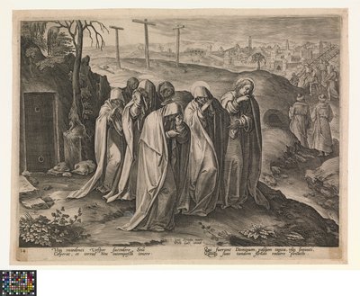 Holy Women Leave the Tomb by Jan van der Straet