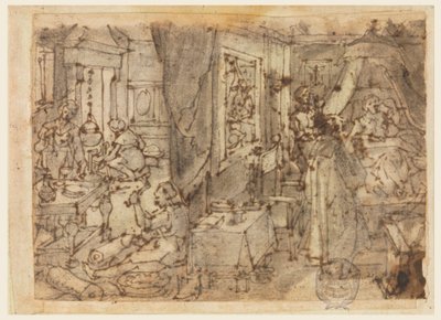 Discovery of Guaiacum as a Cure for Venereal Disease, Design for 