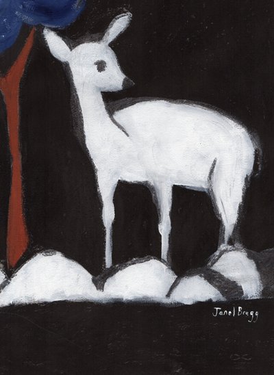 Deer from Washington Park II by Janel Bragg