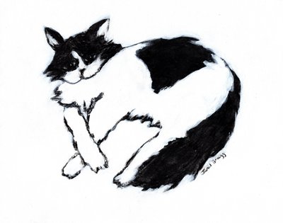 Thomas Lounging II by Janel Bragg