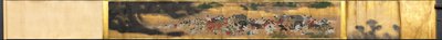People Fleeing from a Fire by Japan, Edo period