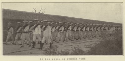 On the March in Summer Time by Japanese Photographer