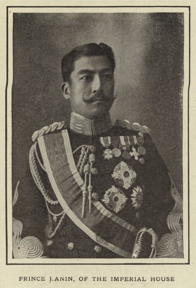 Prince Kanin, of the Imperial House by Japanese Photographer