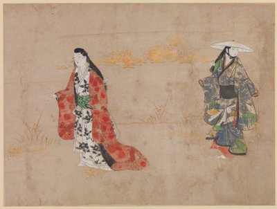 Beauties and Young Gallants by Japanese School
