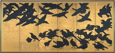 Crows by Japanese School