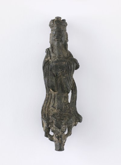 Large sake bottle, Kujiri Village, Gifu Prefecture, Edo period by Japanese School