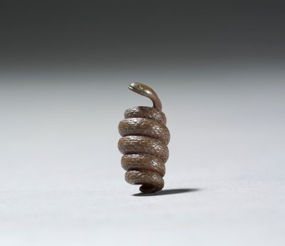 Ojime in the Shape of a Snake by Japanese School
