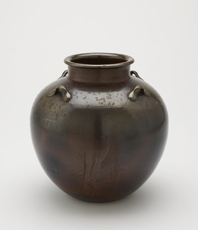 Tea-leaf storage jar, Imbe, Okayama prefecture, Edo period, 18th-19th century by Japanese School