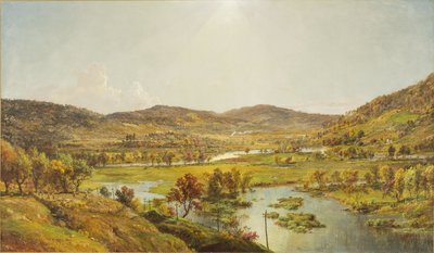 Sidney Plains with the Union of the Susquehanna and Unadilla Rivers by Jasper Francis Cropsey