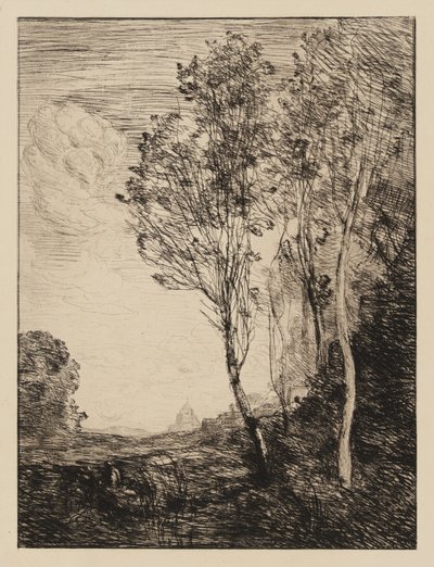 Souvenir of Italy by Jean-Baptiste-Camille Corot