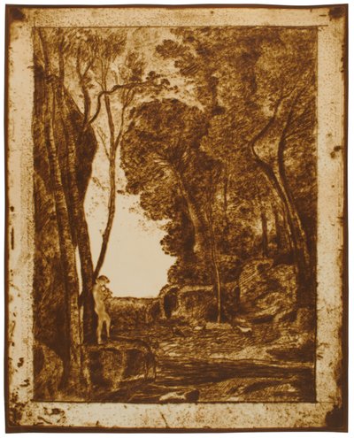 The Little Shepherd, 1st Plate by Jean-Baptiste-Camille Corot