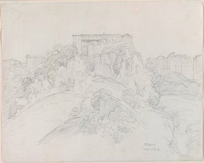 View of Narni by Jean-Baptiste-Camille Corot