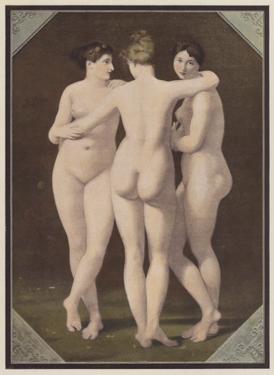 The Three Graces by Jean Baptiste (after) Regnault