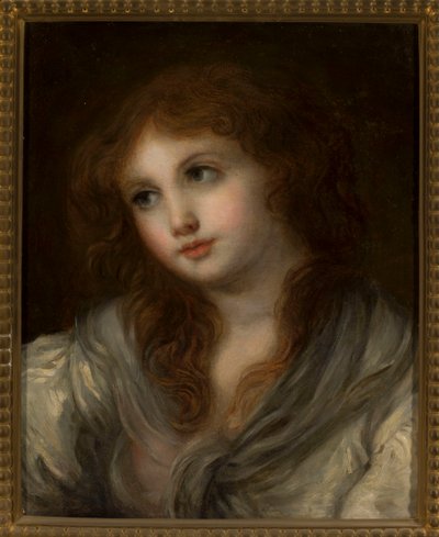 Bust of a Little Girl by Jean-Baptiste Greuze