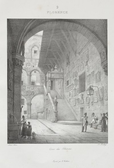 Voyage to Italy in 1822 by Jean-Baptiste Isabey