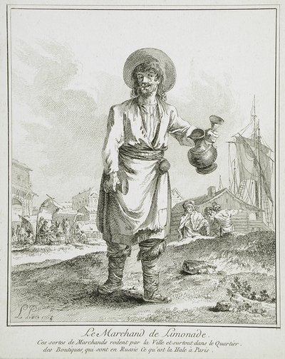 The Lemonade Seller by Jean-Baptiste Le Prince