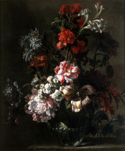A Still Life of Flowers by Jean-Baptiste Monnoyer