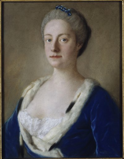 Portrait of Maria Doublet van Groenstein, Lady Holdernesse by Jean-Étienne Liotard
