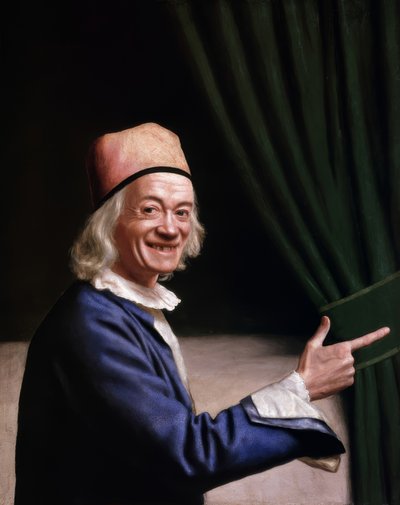 Laughing Liotard by Jean-Etienne Liotard