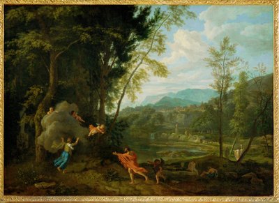 Jupiter and Io by Jean-Francois Millet