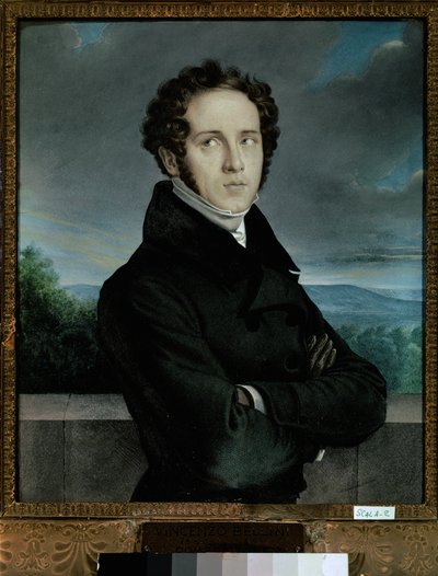 Portrait of Bellini Vincenzo, First Half of 19th Century by Jean-Francois Millet