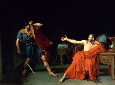 Marius at Minturnae by Jean-Germain Drouais