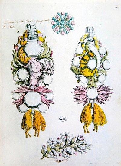 Designs for a Brooch, an Aigrette and for the Chivalric Order of the Golden Fleece (Toison d