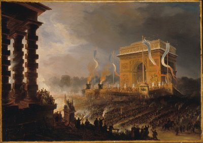 Fête de la Fraternité at the Arc de Triomphe de l